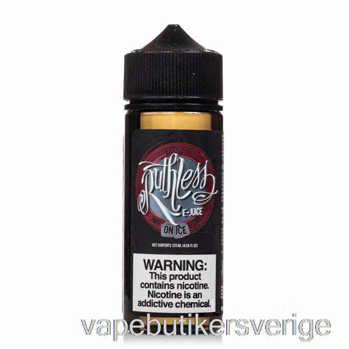 Vape Sverige Ez Duz It On Ice - Hänsynslös ånga - 120ml 3mg